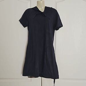 Tommy Hilfiger Beach Midi Dress With Hoodie Small